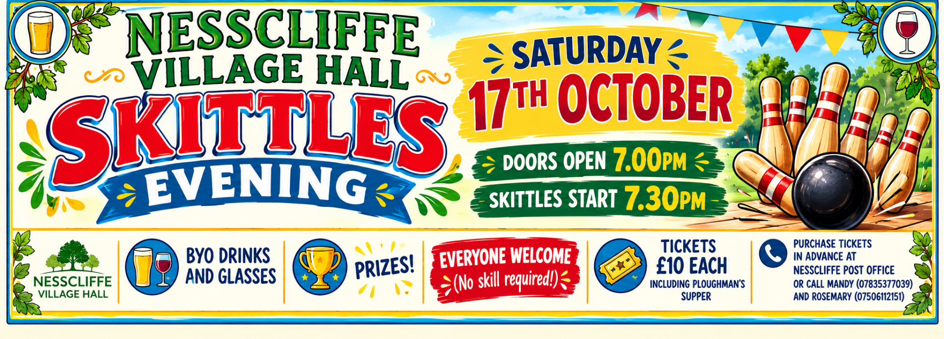 Skittles Evening Poster 1026